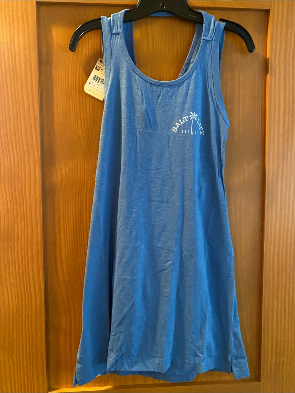 Salt Life Women’s Blue Swimsuit Coverup/Dress NWT Size Small